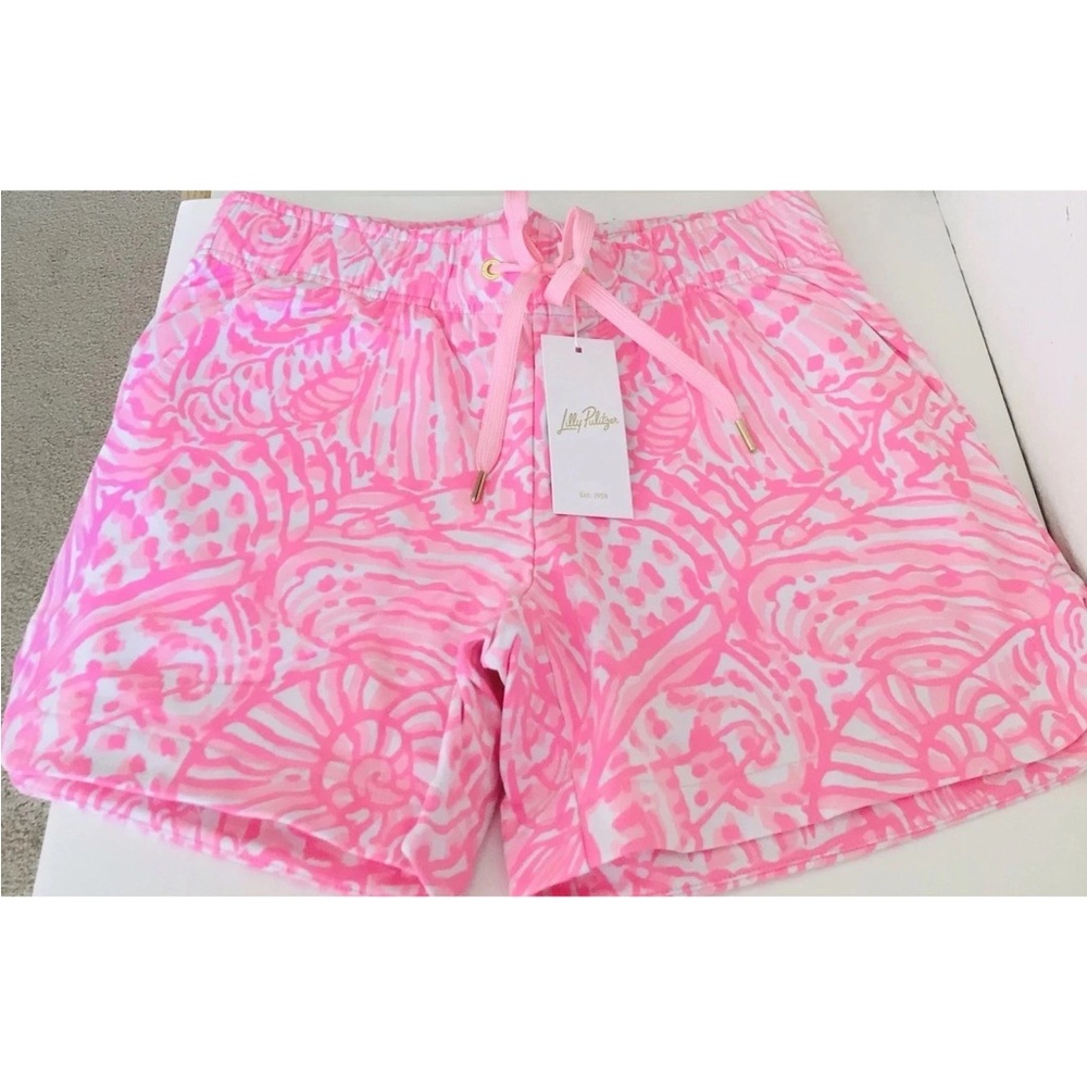 Lilly Pulitzer Kylar 5” Shorts-Pelican Pink Sea Cups-NWT